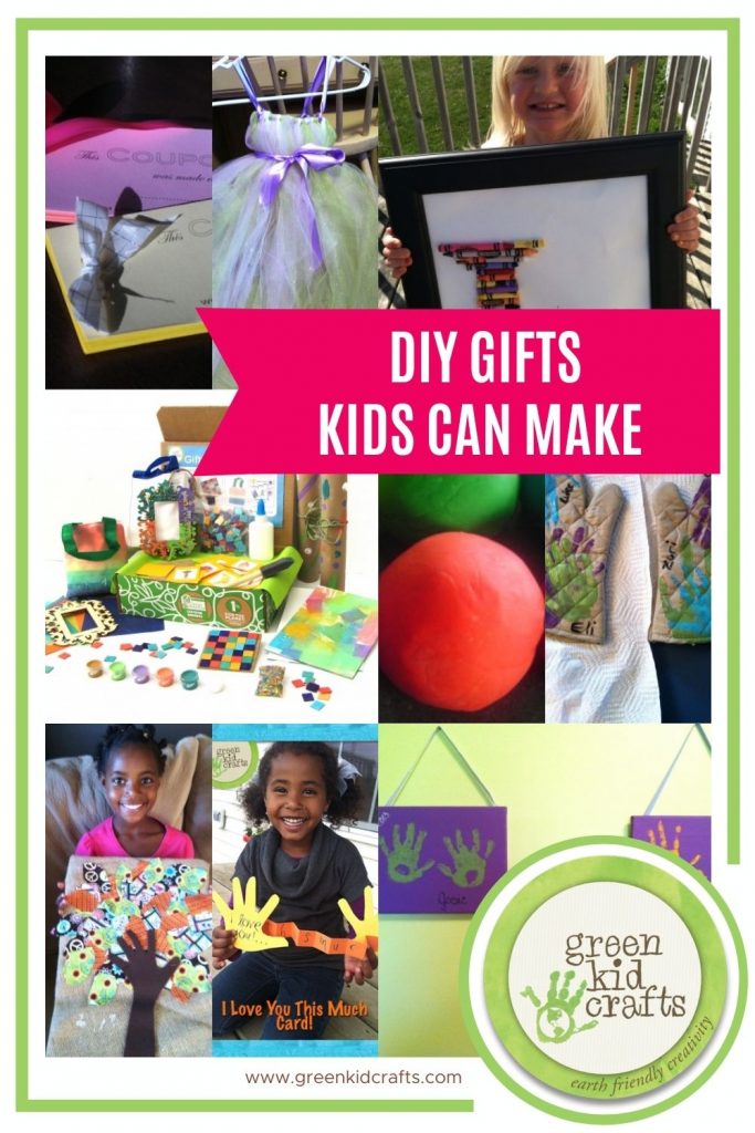 DIY Gifts kids can make for families and friends